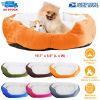 Pet Dog Bed Soft Warm Fleece Puppy Cat Bed Dog Cozy Nest Sofa Bed Cushion For S/M Dog