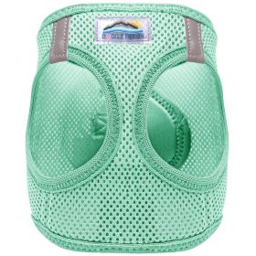 American River Solid Ultra Choke Free Dog Harness (Color: Teal, size: X-Small)